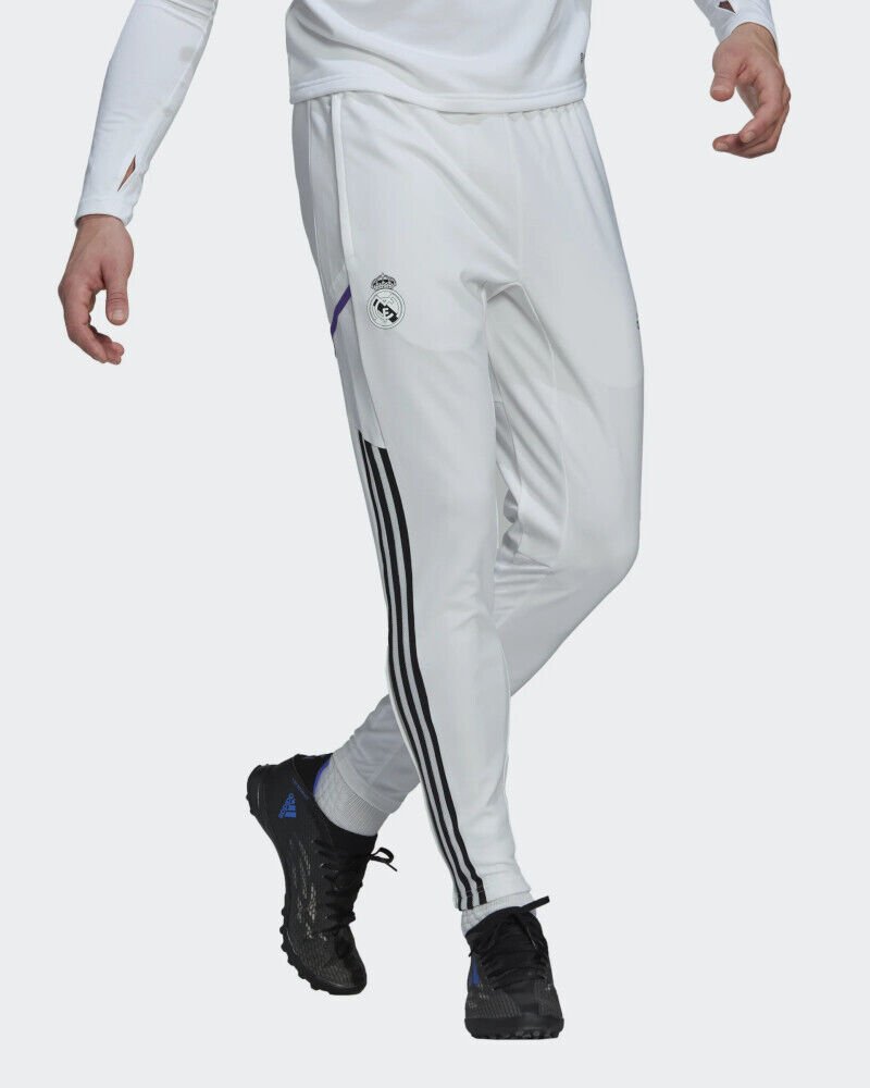 Real Madrid Adidas Pantaloni Tuta Pants 2022 23 Bianco Uomo Training Condivo