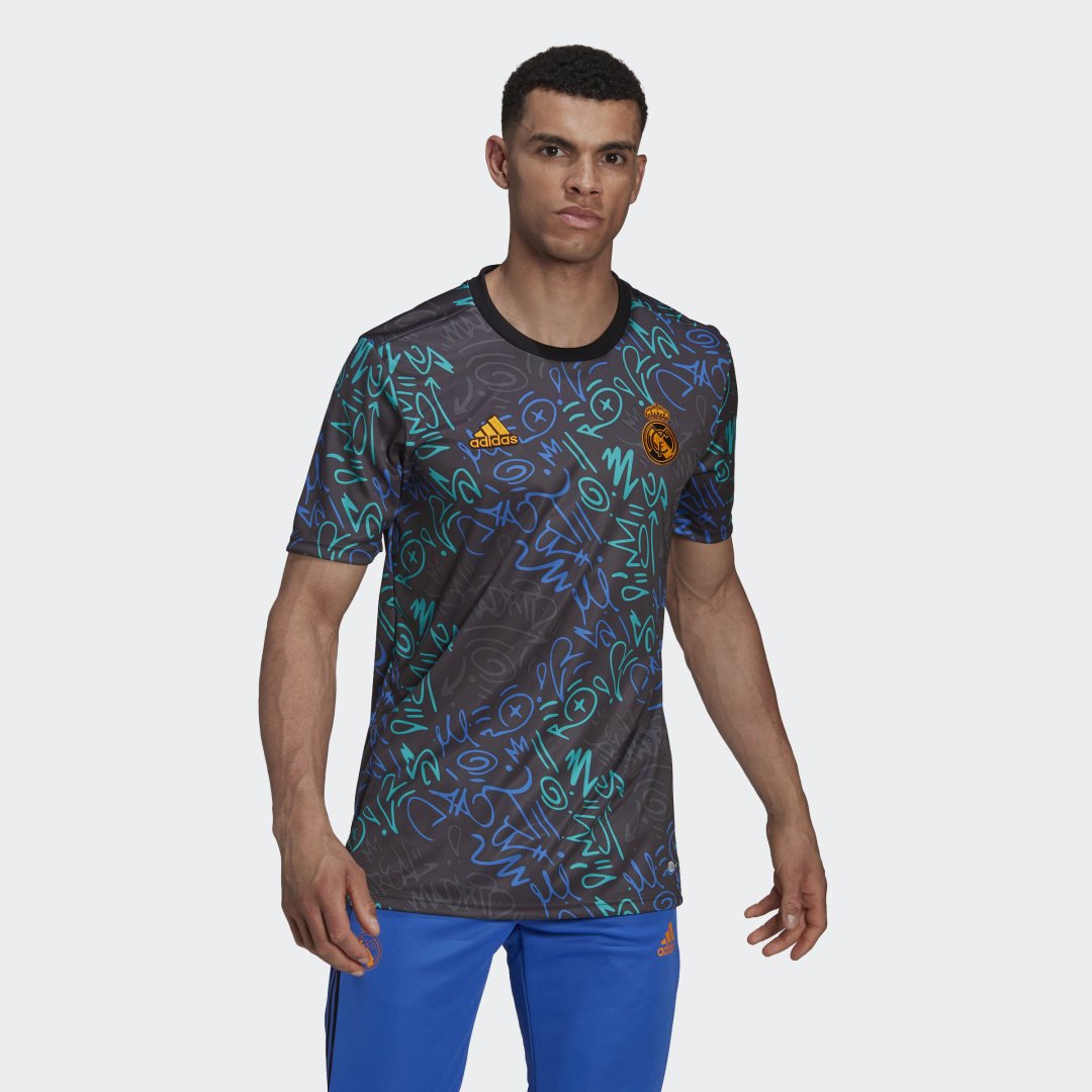 Camiseta calentamiento Real Madrid barato