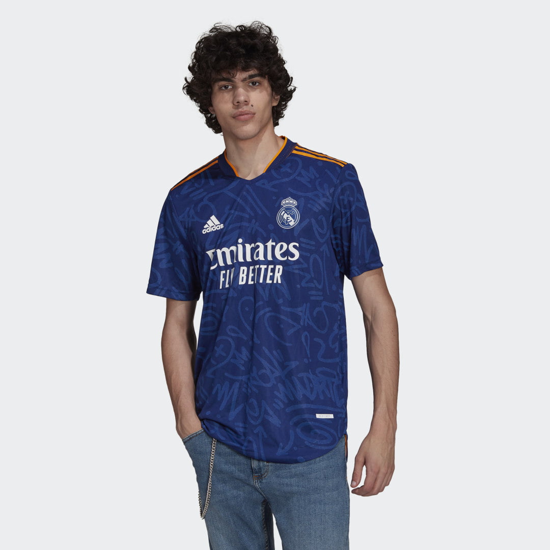 Camiseta segunda equipación Real Madrid 21/22 Authentic barato
