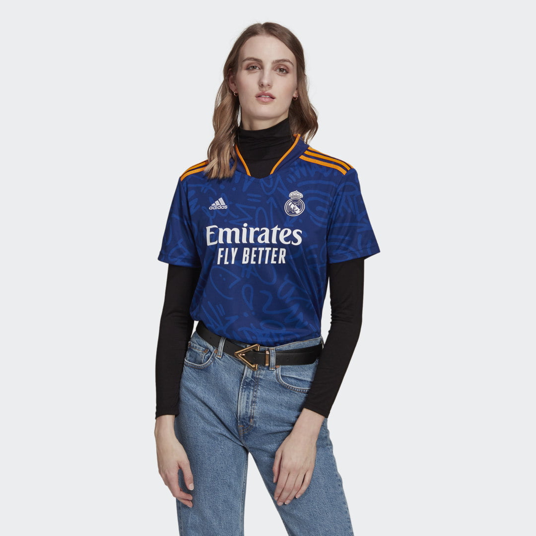 Camiseta Segunda Equipación Real Madrid 21/22 Barato