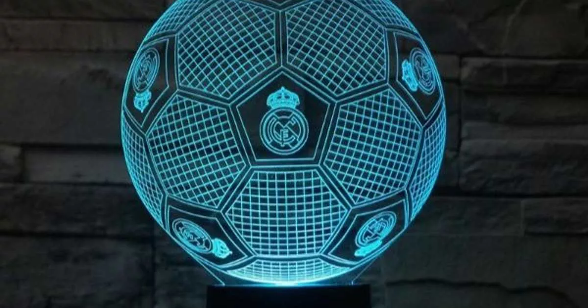 Lámpara Del Real Madrid En Oferta Comprar Lámpara Del Real Madrid