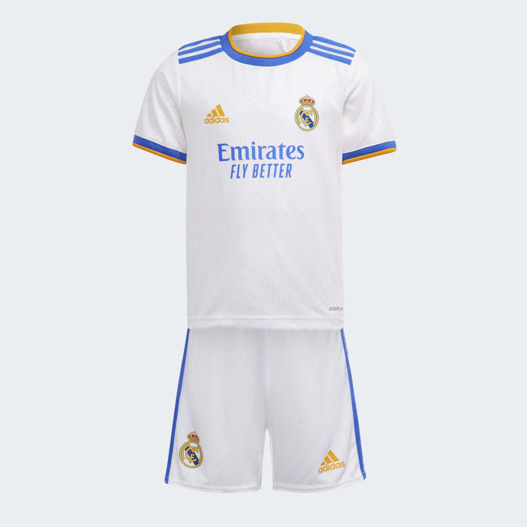 Miniconjunto primera equipación Real Madrid 21/22 barato