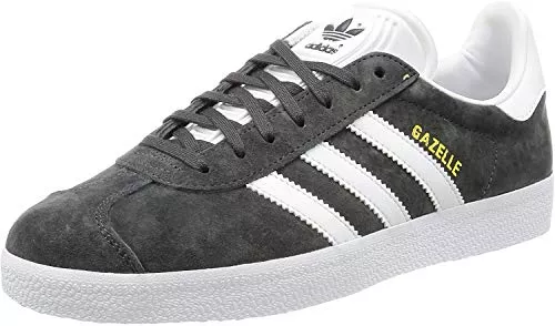 Chaqueta Himno Y-3 Real Madrid 120Th Anniversary En Oferta Adidas Gazelle, Zapatillas Bajas, Unisex Adulto, Solid Grey White Gold Metallic, 42 Eu