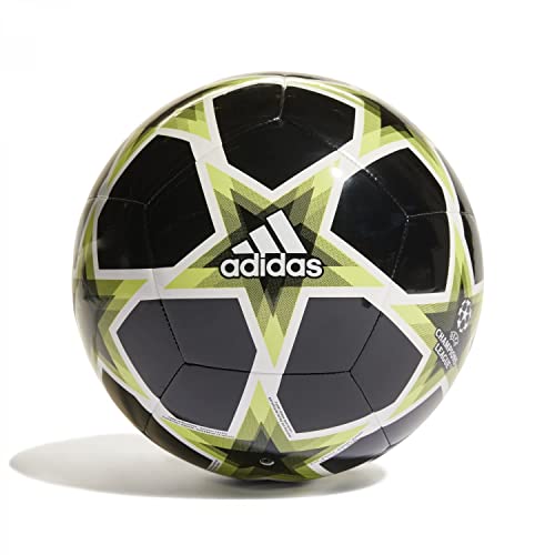 adidas UCL RM CLB Balón, Juventud Unisex, Negro/LIMPUL/Blanco (Multicolor), 38